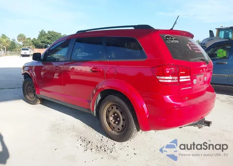2018 Dodge Journey Se from USA, damaged, VIN 3C4PDCAB7JT188976
